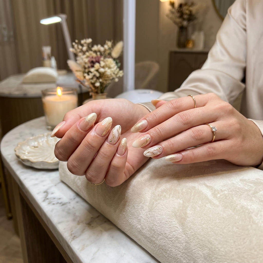 Full Set Acrylic/Gel Extension
